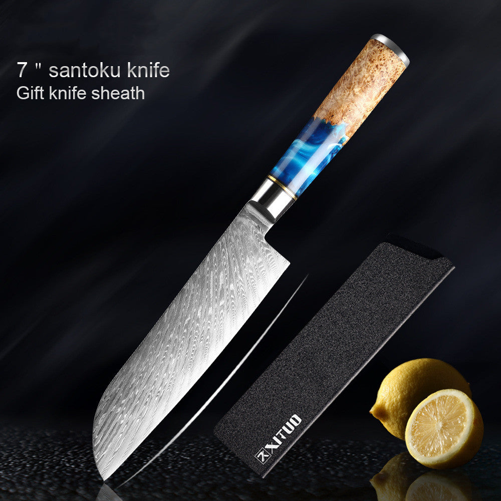 Stainless Steel Kitchen Knife Set - 7 PC